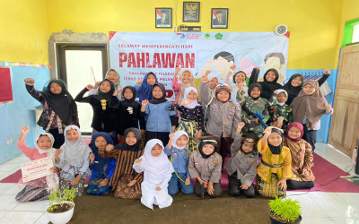 Hari Pahlawan Nasional, Siswa Meneladani Semangat Perjuangan Para Pahlawan